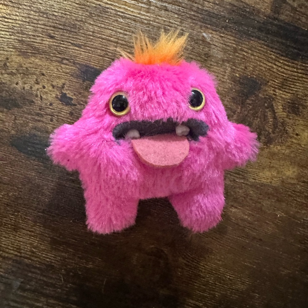 Pink Baby Fuggler Fuzzy Monster Plush Toy